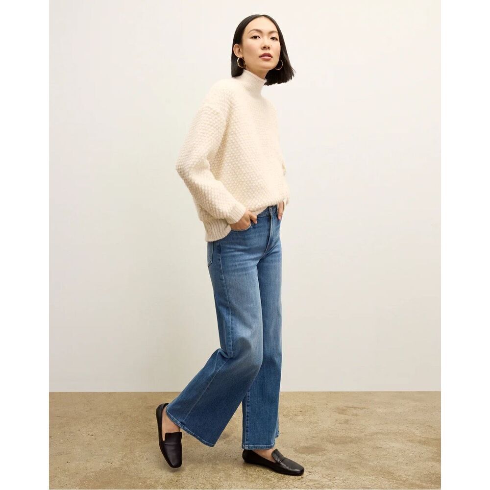 MM Lafleur The Lea Sweater Loop Knit Chunky Alapca Size M $395.00